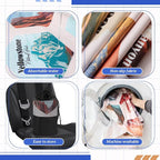 Car Seat Towel Covers with Storage Bag, 63 x 32 Inch Universal Non Slip Waterproof Sweat Protector for Car Truck, Gym Swimming Running, Machine Washable(1 Pack,Multi National Parks)