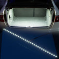 30 SMD 5050 LED Strip Light for Car Trunk Cargo Area or Interior Illumination Decoration, Xenon White, Auto Accessories