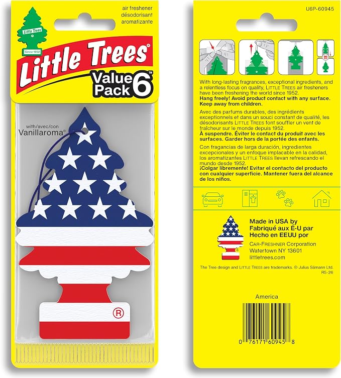Vanilla Pride Air Freshener, (Pack of 24)