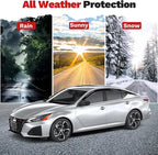 Altima Rain Guards - Window Visors for Nissan Altima 2019-2025 2026,Outside-Mount Tape-On Side Window Wind Deflectors for Altima Accessories,Vent Visors Shades Rainproof 4PCS