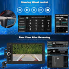 Android Radio for Chevrolet Chevy Silverado 2003 2004 2005 2006, Hummer H2 2003-2007, Tahoe GMC Sierra Yukon 2003-2006, 7" IPS Car Stereo with Backup Camera, Apple CarPlay & Android Auto GPS FM WiFi