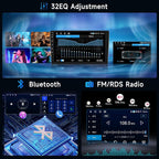 [4G+64G] Android Car Stereo for Nissan Juke 2011-2016/Nissan Infiniti ESQ with Wireless Carplay Android Auto, 9 inch Touch Screen with GPS, Mirror Link, Bluetooth, WiFi, DSP, FM/RDS Radio