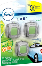 Car Vent Clip Air Freshener, Gain Original, 0.037 Pound