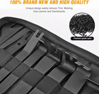 330Pcs Trim Removal Tool, Auto Push Pin Bumper Retainer Clip Set Fastener Terminal Remover Tool Adhesive Cable Clips Kit Car Panel Radio Removal Auto Clip Pliers, Black