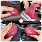 Car Cleaning Gel Car Cleaning Putty Car Putty Car Interior Cleaner Car Slime Car Detailing Kit Car Accessories Gifts for Dad Men Him Women Stocking Stuffers Pink