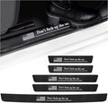 5PCS Car Door Sill Protector,Carbon Fiber Sport Threshold/Rear Bumper Guard Anti-Scratch Sticker Door Edge Protection Decorate,Interior Accessories Self-Adhesive Anti-Scratch Waterpoor (US Flag-5Pcs)