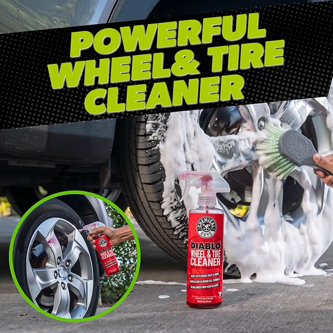 Car Wash And Interior Detailing Kit With Storage Bag Car Wash Soap, Wheel Cleaner, Interior Spray, Microfiber Towels And Wash Mitt
