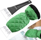 Ice Scraper with Glove Waterproof Ice Scrapers for Car Windshield No Scratch Comfortable Removal Snow Mitt Glove Windproof Warm for SUV Vehicle Truck Snow Quickly Removal
