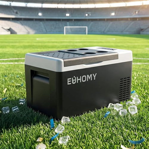 12 Volt Refrigerator, 19QT(18L) Compressor Electric Cooler APP Control, Car Fridge -4℉~68℉, Portable Refrigerator 12/24V DC 100-240V AC, Portable Freezer for Camping, Travel, Boat