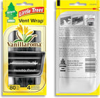 Car Air Freshener | Vent Wrap Provides Long Lasting Scent, Invisibly Fresh | 16 Air Fresheners | Vanillaroma