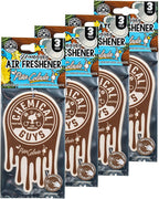 Car Fresheners, Hanging Air Fresheners - Pina Colada Scent for Cars, Trucks, SUVs, RVs, Home, Office, Work, Dorm Room, & More - 12 Pack