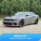 Window Rain Guards for Dodge Charger 2011-2023 2018 2019 2020 2021 2022 2023, Window Wind Deflectors Vent Visors, Tape on-4PCS