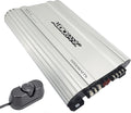 P6001-G2 Monoblock 6000 WATTS Amp Class D 1 OHM Car Audio Stereo Amplifier with Remote Turn On/Off Circuit/Heavy-Duty Aluminium Alloy Heatsink Power and Protection Indicator - 2nd Gen