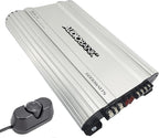 P6001-G2 Monoblock 6000 WATTS Amp Class D 1 OHM Car Audio Stereo Amplifier with Remote Turn On/Off Circuit/Heavy-Duty Aluminium Alloy Heatsink Power and Protection Indicator - 2nd Gen