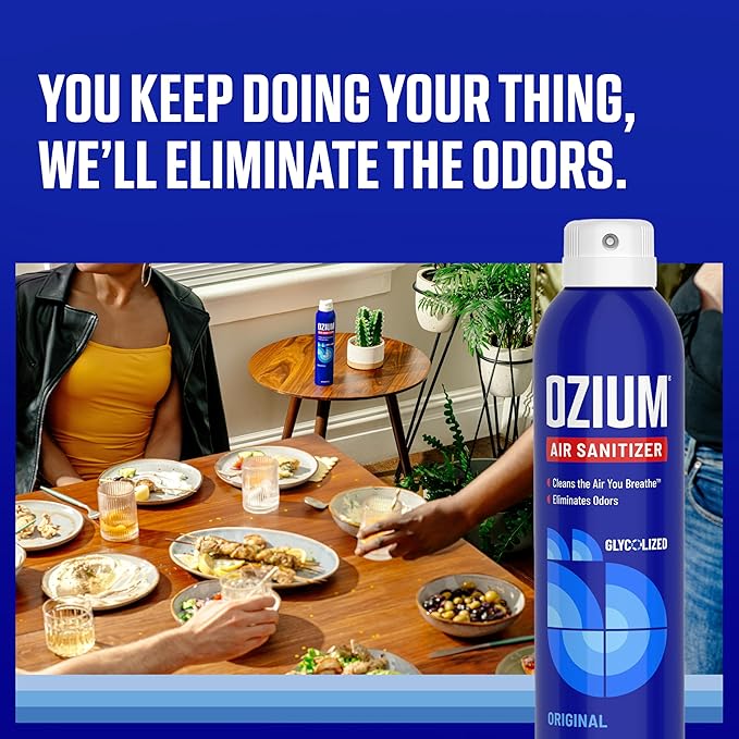 8 Oz. Air Sanitizer & Odor Eliminator for Homes, Cars, Offices and More, Original Scent, Pack of 2