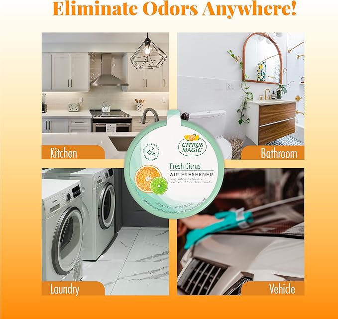 2-Pack Solid Air Freshener, 8-Ounce, Citrus