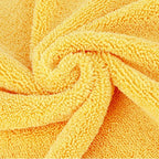 Microfiber Car Drying Towels, Highly Absorbent, Lint Free, Scratch Free, Ultra-Soft, Car Detailing, Buffing and Polishing, 16" x 16", Yellow, 12-Pack