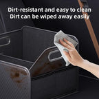 Car Trunk Organizer and Car Storage,Collapsible Multi-Compartment Car Organizers, Waterproof foldable luggage bag with 4 pockets，Suitable for any car