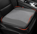 Car Seat Cushion, Comfort Memory Foam Car Cushions for Driving - Sciatica & Lower Back Pain Relief, Driver Seat Pillow for Auto, Office Chair, Wheelchair - Dark Grey