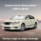 Windshield Sunshade Compatible for Nissan Altima 2013-2016 2017 2018, Sun Visor for Front Windshield & Window Sun Shade Cover, UV Heat Blocker & Protector, Car Accessories