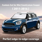 Windshield Sunshade Compatible for Mini Countryman Cooper 2011-2014 2015 2016, Sun Visor for Front Windshield & Window Sun Shade Cover, UV Heat Blocker & Protector, Car Accessories