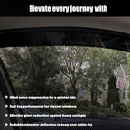 in-Channel Rain Guards for Chevy/Chevrolet Tahoe, GMC Yukon 2021-2026 | Shatterproof, Easy Install, Extra Durable, Fits Great, High Quality, Black Auto Accessories, Side Window Deflector & Visors