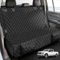 Dog Car Seat Cover for Trucks, Heavy Duty Rear Bench Cover for Ford F150/Chevrolet Silverado 1500/Ram 1500/GMC Sierra 1500, Waterproof Nonslip Pet Back Seat Cover for Dogs