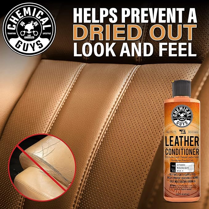 SPI1091601 Leather Cleaner and Conditioner Leather & Interior Care Bundle + SPI22016 Total Interior Cleaner & Protectant, Safe for Cars, Home, Office, & More (16 fl oz) 3 Items