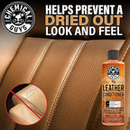 Vintage Series Leather Conditioner for Car Interiors, 16 oz | Nourishes and conditions natural, synthetic and faux leather seats, keeping them soft, supple and protected