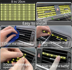 27 PCs Yellow Bling Car Accessories Set for Women, Steering Wheel Covers Universal Fit 15 Inch, Bling License Plate Frame, Bling Phone Holder, Bling Car Coasters (Yellow Diamond)