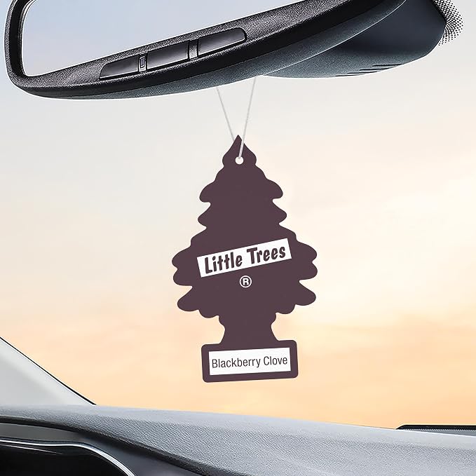 Car Air Freshener | Hanging Tree Provides Long Lasting Scent for Auto and Home | 24 Air Fresheners |Blackberry Clove