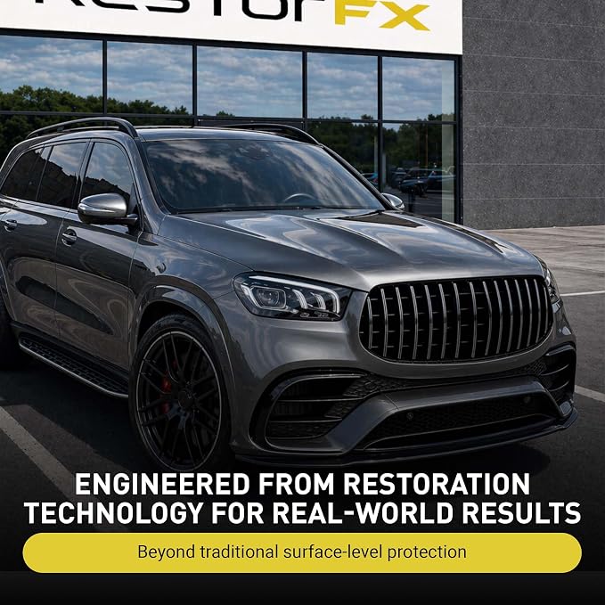 Protect Pro Ceramic Coating for Cars – Professional SiO2 Paint Protection – Up to 4 Years Durability, High Gloss, Scratch Resistance and Hydrophobic Water Beading