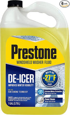 AS250-6PK De-Icer / Winter Windshield Washer Fluid, 1 Gallon, (Pack of 6)