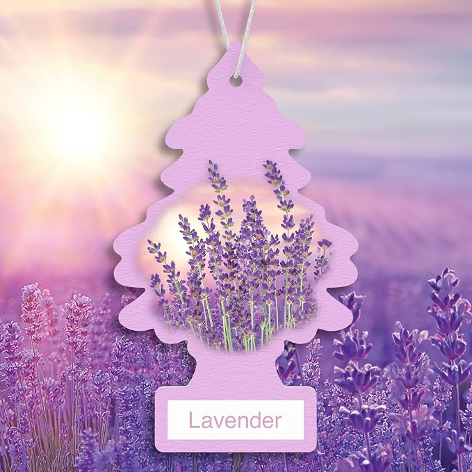 Car Air Freshener | Hanging Tree Provides Long Lasting Scent for Auto and Home | 24 Air Fresheners |Lavender