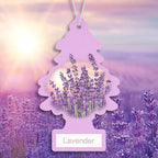 Car Air Freshener | Hanging Tree Provides Long Lasting Scent for Auto and Home | 24 Air Fresheners |Lavender