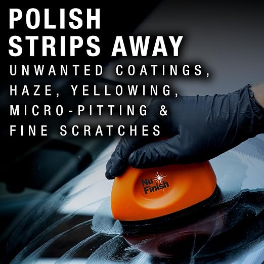 Glass Restore & Repel Kit, Two Step Regimen for Car Windshield, Includes Polishing Compound, Ceramic Sealant, Precision Applicator Tool, and 2 Reusable Sponges