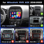 4G+64G Android 15 Radio for Mitsubishi Outlander Sport 2016-2022 Wireless CarPlay, 10'' Incell Full Touchscreen Stereo Android Auto Bluetooth 5G WiFi EQ FM RDS GPS WiFi SWC AHD Backup Camera