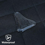 Dog Car Seat Covers 100% Waterproof, Dog Seat Cover with Side Flaps from Scratching, Pet Seat Cover for Back Seat of Car/SUV/Truck Machine Washable…