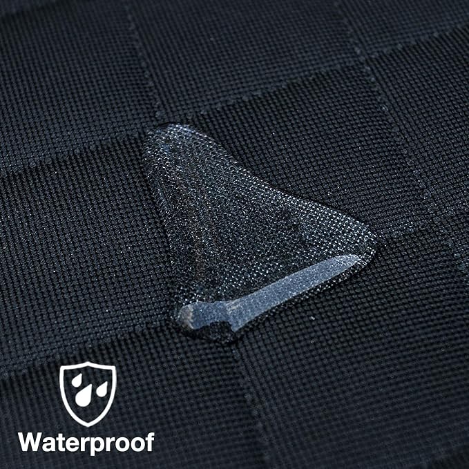 Dog Car Seat Covers 100% Waterproof, Dog Seat Cover with Side Flaps from Scratching, Pet Seat Cover for Back Seat of Car/SUV/Truck Machine Washable…