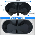 Cup Holder for 2023 2024 2025 2026 Chevrolet Colorado GMC Canyon Accessories Front Center Console Cup Holder Inset Silicone Drink Holder Organizer Protector Mats Pad Interior for Chevy Colorado