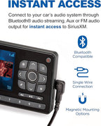 SiriusXM Roady BT Vehicle Satellite Radio - Enjoy SiriusXM Through Your Existing Car Stereo (RoadyBT SXVRBT1) (Renewed)