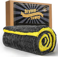 Microfiber Towels for Cars Drying Towel - 36"x24", Streak-Free Double-Sided Ultra Absorbent Bath Towels, Edgeless Design for Car Detailing Cleaning & Household