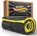 Microfiber Towels for Cars Drying Towel - 36"x24", Streak-Free Double-Sided Ultra Absorbent Bath Towels, Edgeless Design for Car Detailing Cleaning & Household