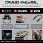 KD-X560BT - Digital Media Car & Marine Bluetooth Receiver iPhone/Android/USB/AUX Car Stereo with Rear Camera Input