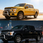 Tape On Window Visors Rain Guards for Ford F150 SuperCrew 2004-2008,Lincoln Mark LT 2006-2008,Side Vent Rain Deflector for Car Windows,Weatherproof & Easy Installation,Car Accessories-4pcs
