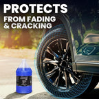 LANE'S Super Blue Tire Dressing | High-Gloss | 1 Gallon (Pack of 1) | No Sling, No Run, Long Lasting | Protects from Cracks & UV Rays | Non-Greasy Tire Dressing & Cleaner for Cars, SUVs, More