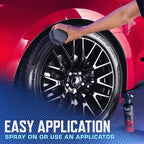 Podium Series Hybrid Ceramic High Gloss Tire Shine Spray, 16 fl oz, Long-Lasting Car Tire Shine Developed in Collaboration With Oracle Red Bull Racing
