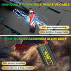 1000W Power Inverter 12V to 110V for Vehicles/Truck/Car/Laptop, 1000 Watt Car Power Inverter with Cigarette Lighter/LED Display/100A Battery Cables/2 AC Outlets/2 USB Port, Surge 2000W Car Inverter