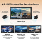 S8 8-Core 7inch Android Double Din Car Stereo Receivers, Wireless CarPlay & Android Auto, Built-in 4G, WiFi/BT/USB, Dual Bluetooth, 4G+32G, SCVC&HD LRV, DSP, AI Chat&GPS Tracking, S8G2A74MS