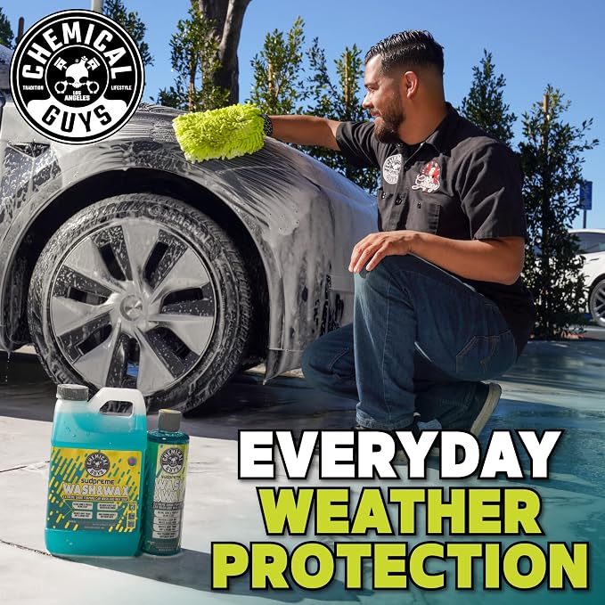 CWS10216 Sudpreme Wash & Wax Extreme Shine Foaming Car Wash Soap (Safe for Cars, Trucks, SUVs, Motorcycles, RVs & More) 16 fl oz